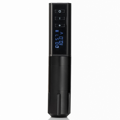 Wireless Tattoo Pen Core-less Motor 1800mAh Battery LCD Display