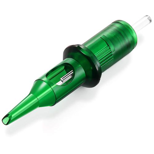 JellyfishPro II Green Professional Disposable Tattoo Needle Cartridges 20Pcs